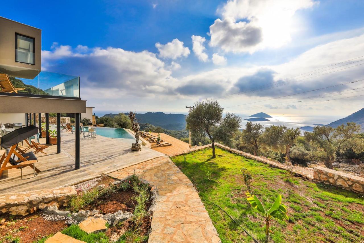 14 Premium Villas With Openair Restaurant&Tennis Court In Nature - Notos Club Kaş Eksteriør billede