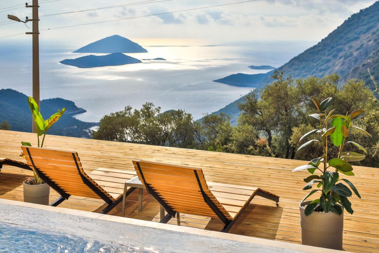 14 Premium Villas With Openair Restaurant&Tennis Court In Nature - Notos Club Kaş Eksteriør billede