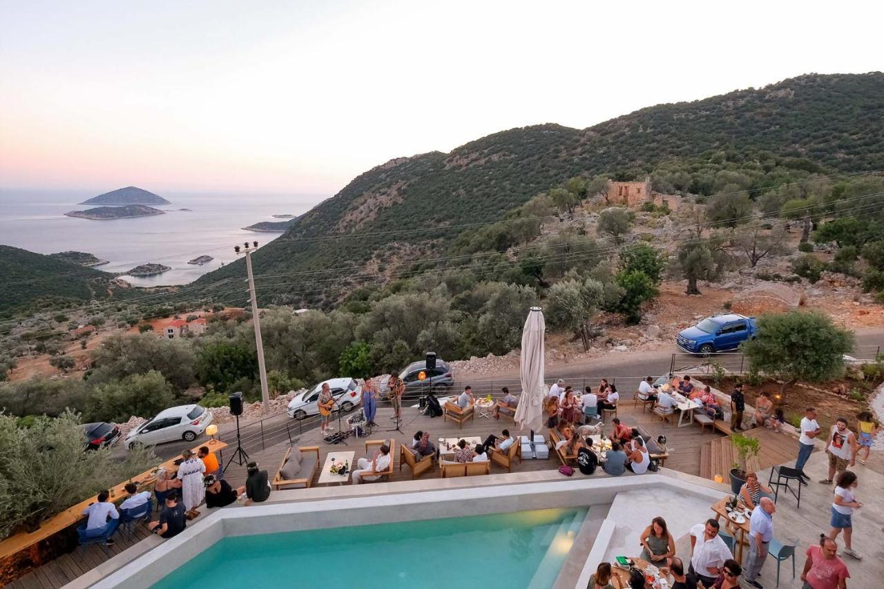 14 Premium Villas With Openair Restaurant&Tennis Court In Nature - Notos Club Kaş Eksteriør billede
