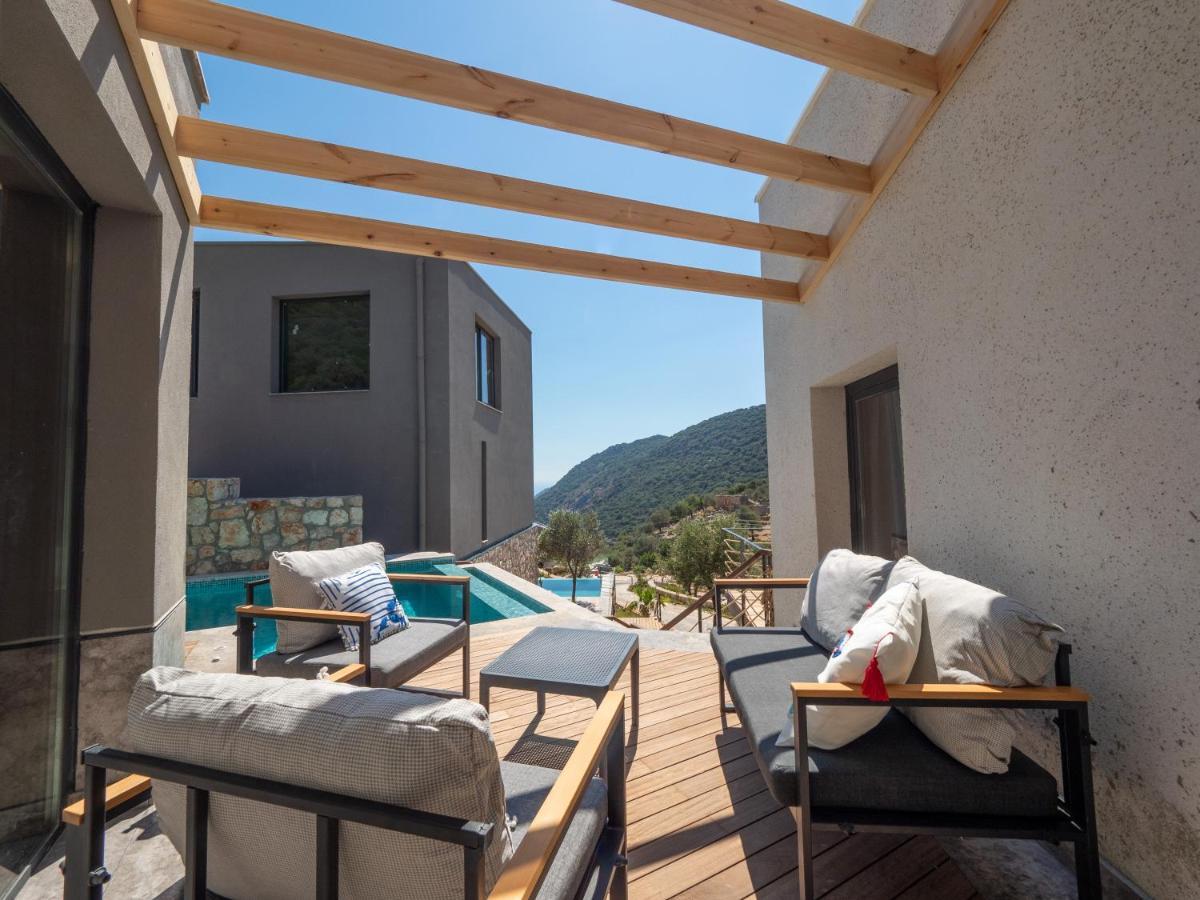 14 Premium Villas With Openair Restaurant&Tennis Court In Nature - Notos Club Kaş Eksteriør billede