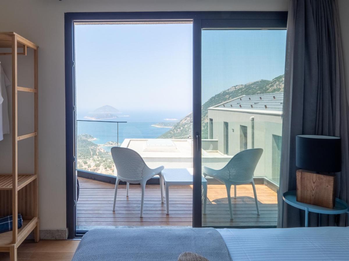 14 Premium Villas With Openair Restaurant&Tennis Court In Nature - Notos Club Kaş Eksteriør billede
