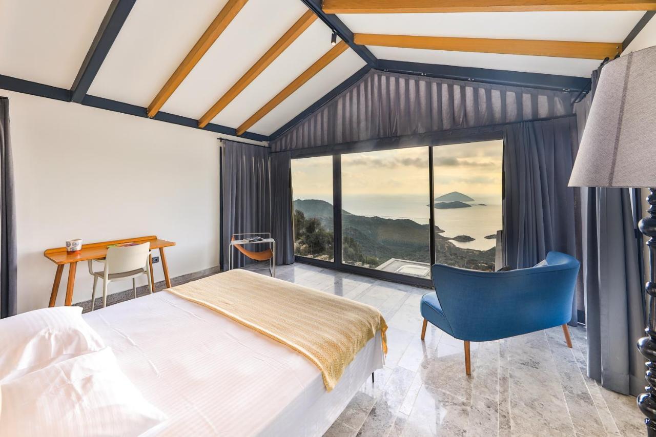 14 Premium Villas With Openair Restaurant&Tennis Court In Nature - Notos Club Kaş Eksteriør billede
