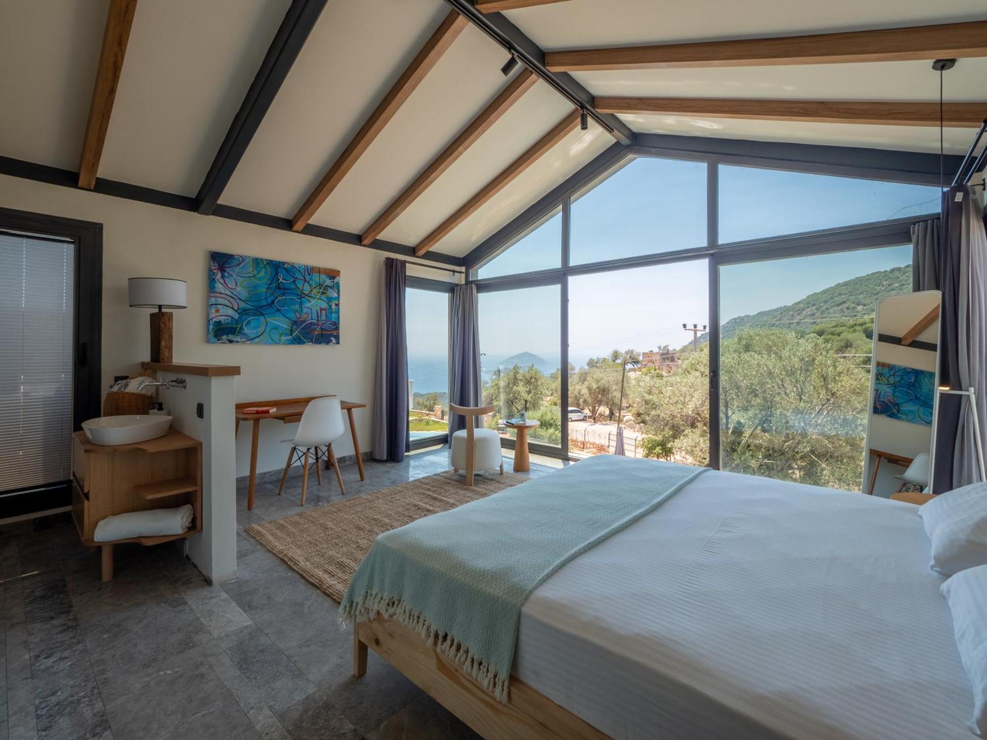 14 Premium Villas With Openair Restaurant&Tennis Court In Nature - Notos Club Kaş Eksteriør billede